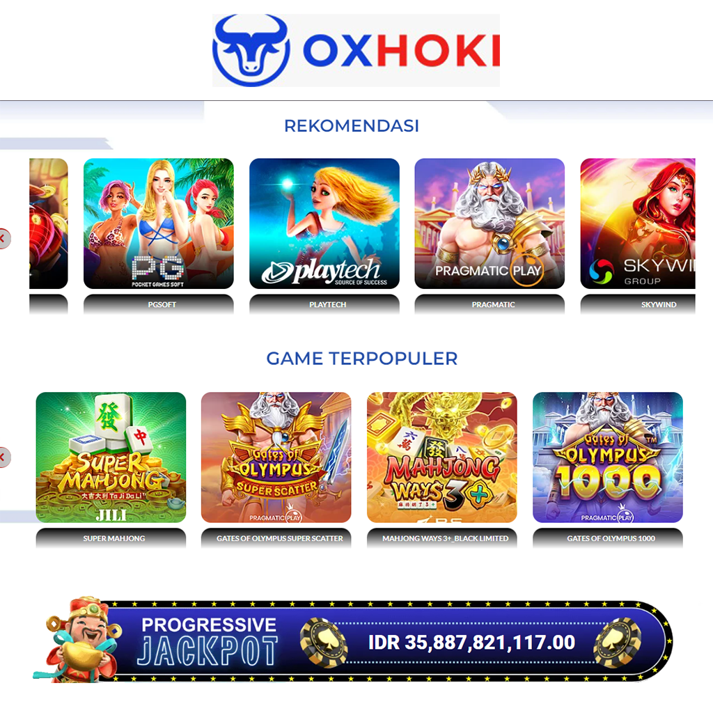 OXHOKI >> Link Slot Gacor Deposit Pulsa Resmi Terpercaya